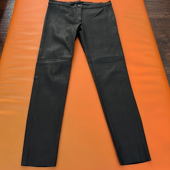 Zara Pants & Jumpsuits Zara Women Nwot Sheep Skin Leather Skinny Pants Size Medium Poshmark